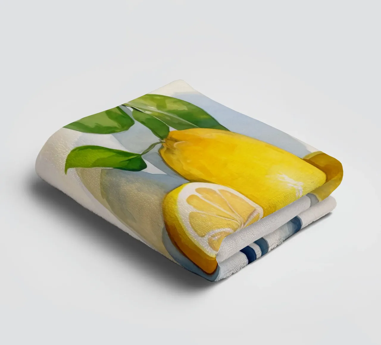 Boho Bella Vita 24 Lemons 4 toalla de baño de Boho Print Collection