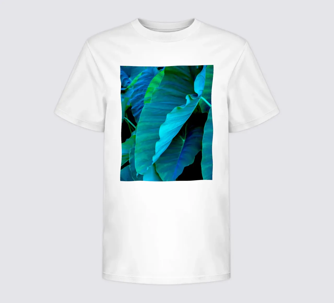 yam leaves and their shades kids t-shirt by Teresa André