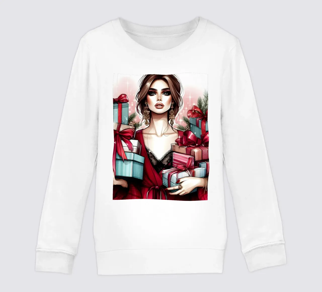 WEIHNACHTSFERIEN Kinder Sweatshirt von ARTOMATIC