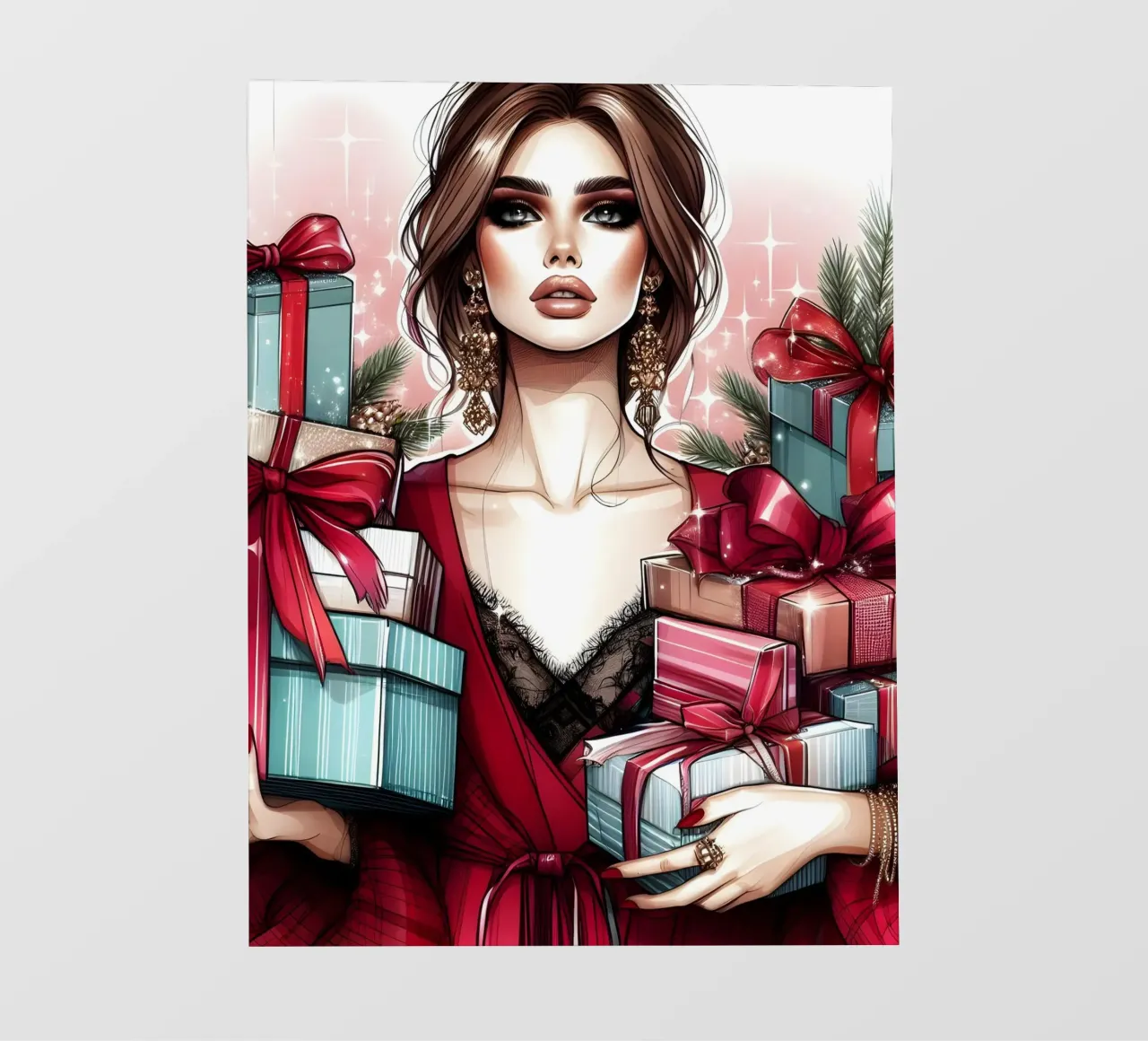 CHRISTMAS HOLIDAYS photo wallpaper by ARTOMATIC