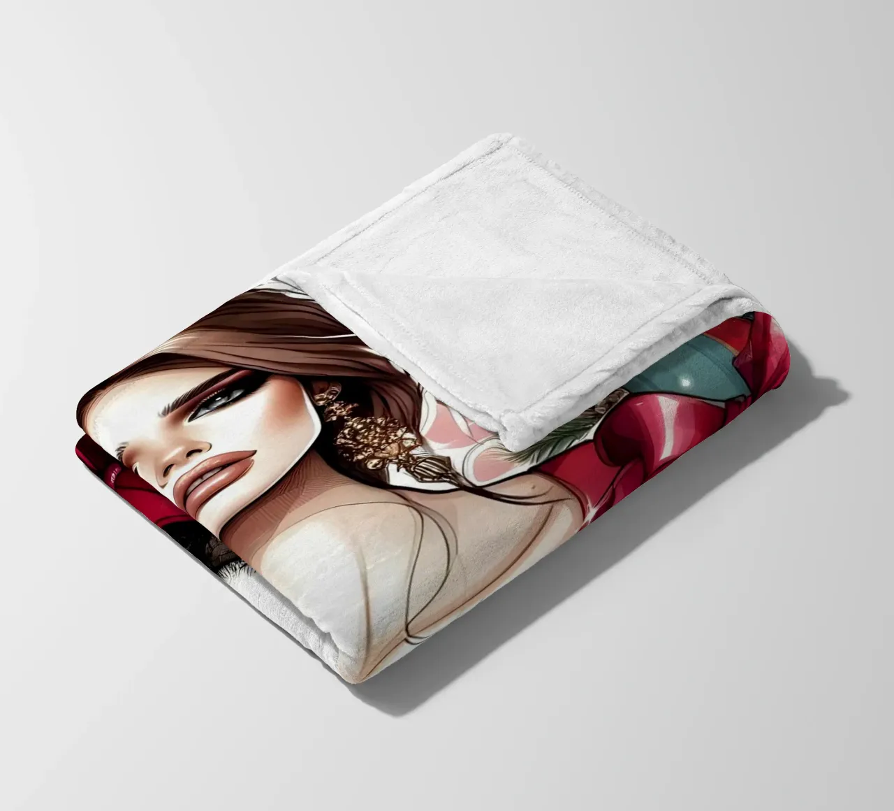 VACANZE DI NATALE coperta in pile da ARTOMATIC