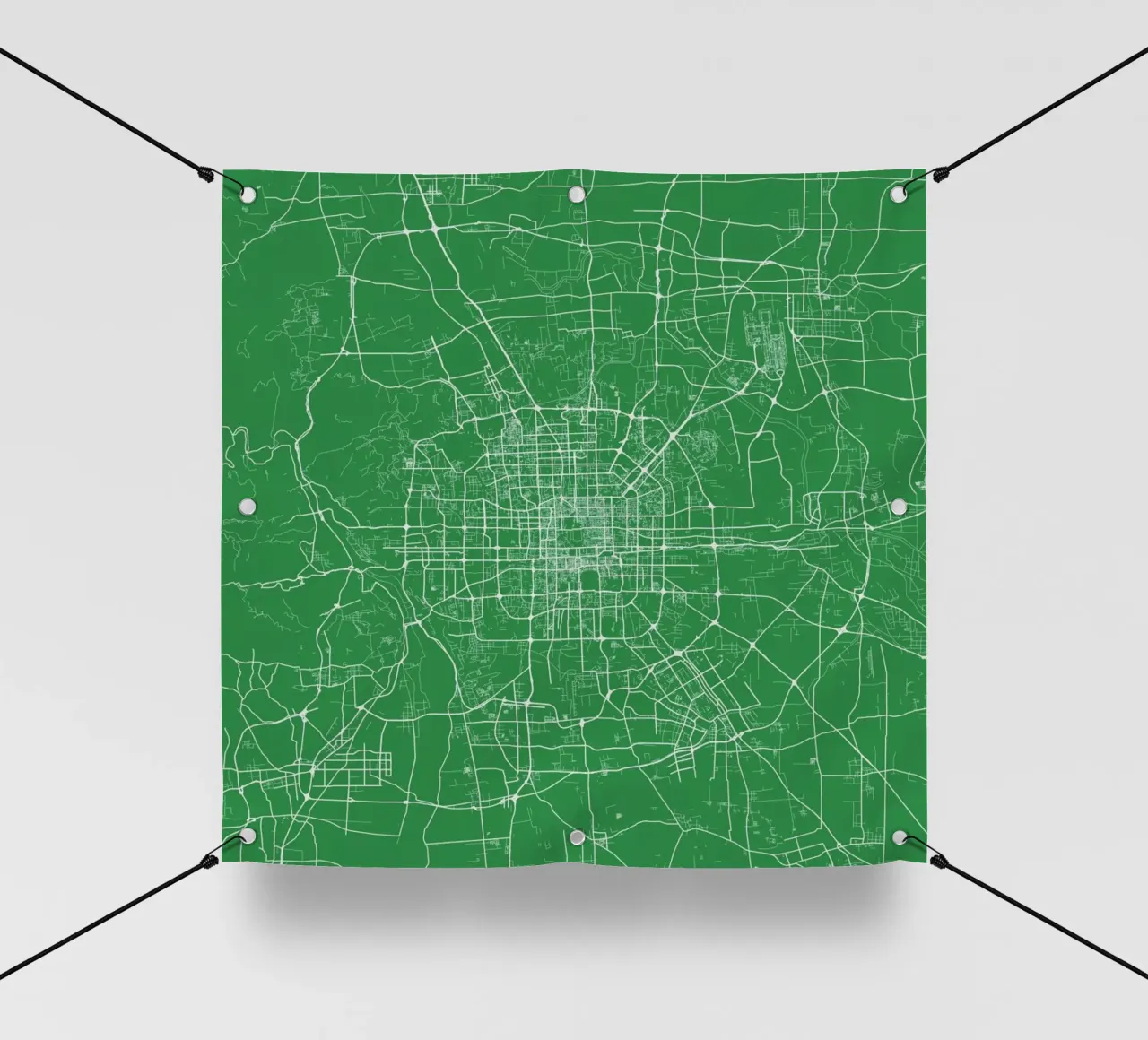 Bejing Green telo in pvc da Urban Maps