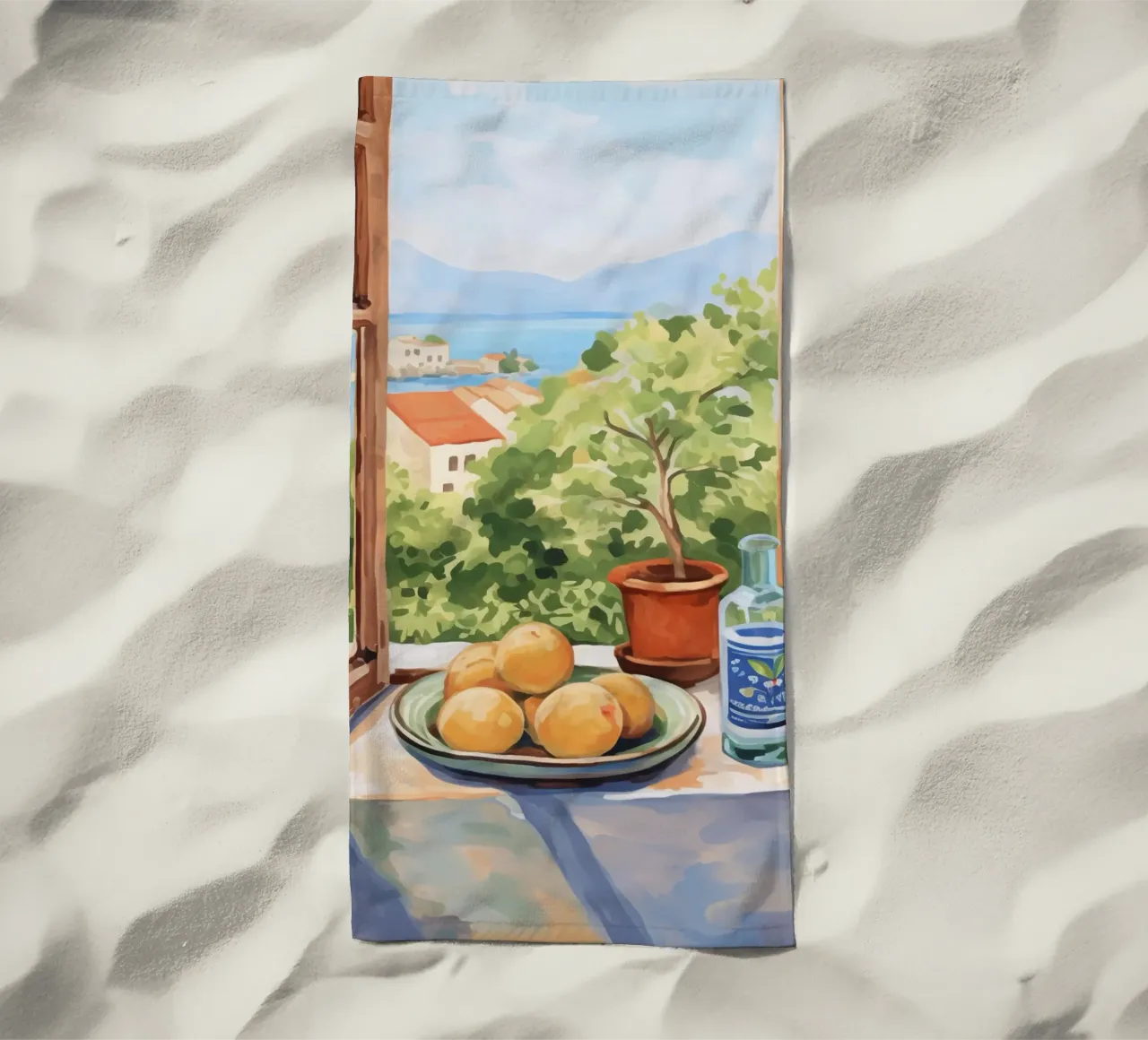 Boho Bella Vita 25 Still 4 telo mare da Boho Print Collection