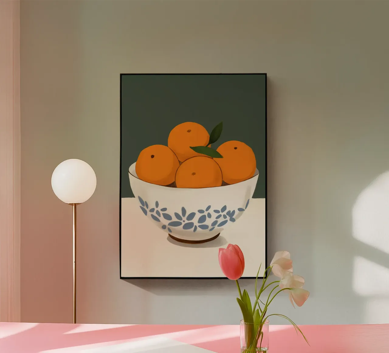 Boho Bella Vita 26 Oranges 1 plexiglass da Boho Print Collection
