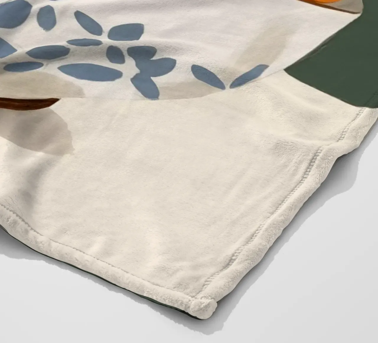 Boho Bella Vita 26 Oranges 1 coperta in pile da Boho Print Collection