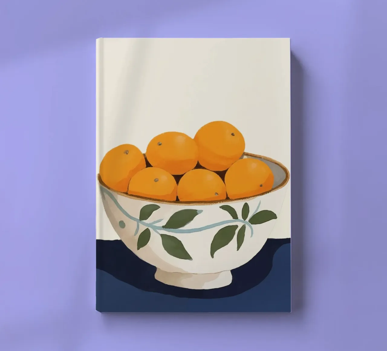 Boho Bella Vita 26 Oranges 2 notebook by Boho Print Collection