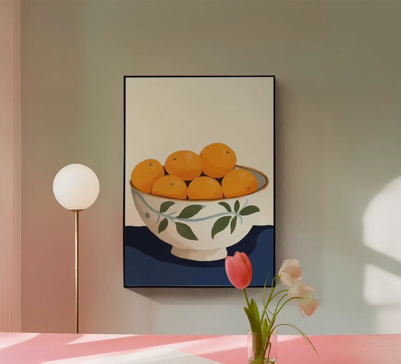 Boho Bella Vita 26 Oranges 2 plexiglass da Boho Print Collection