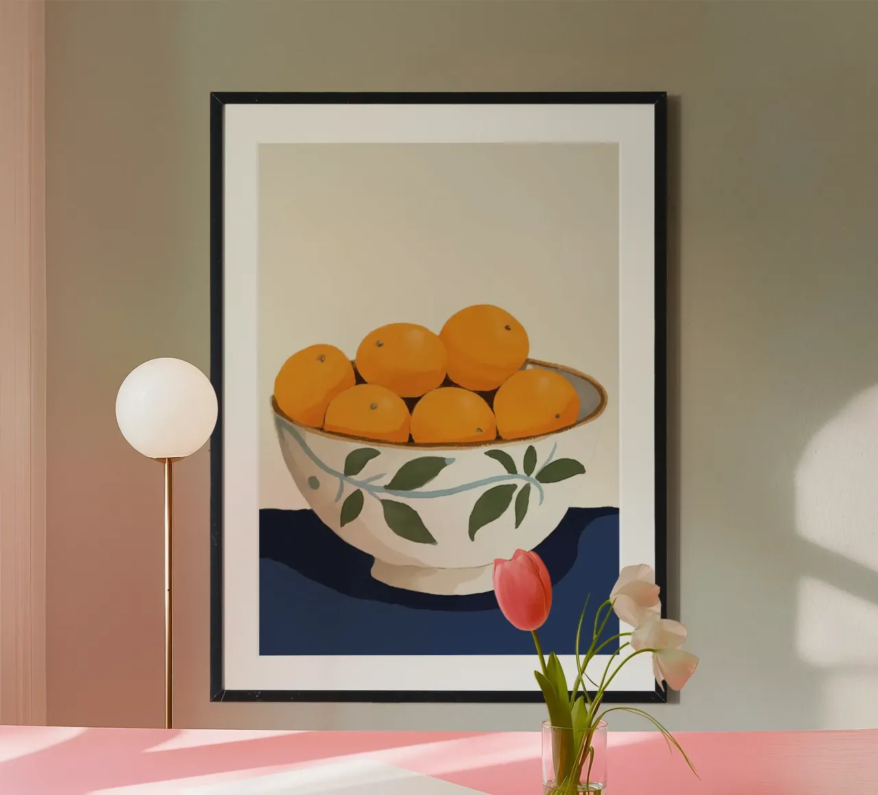 Boho Bella Vita 26 Oranges 2 poster da Boho Print Collection