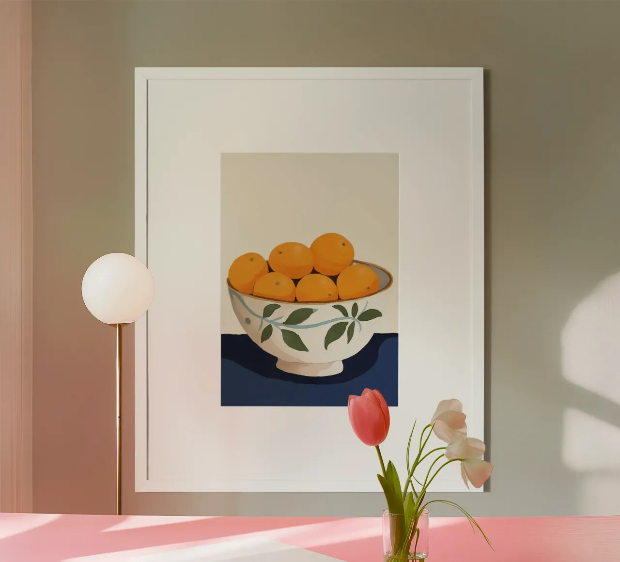 Boho Bella Vita 26 Oranges 2 poster da Boho Print Collection