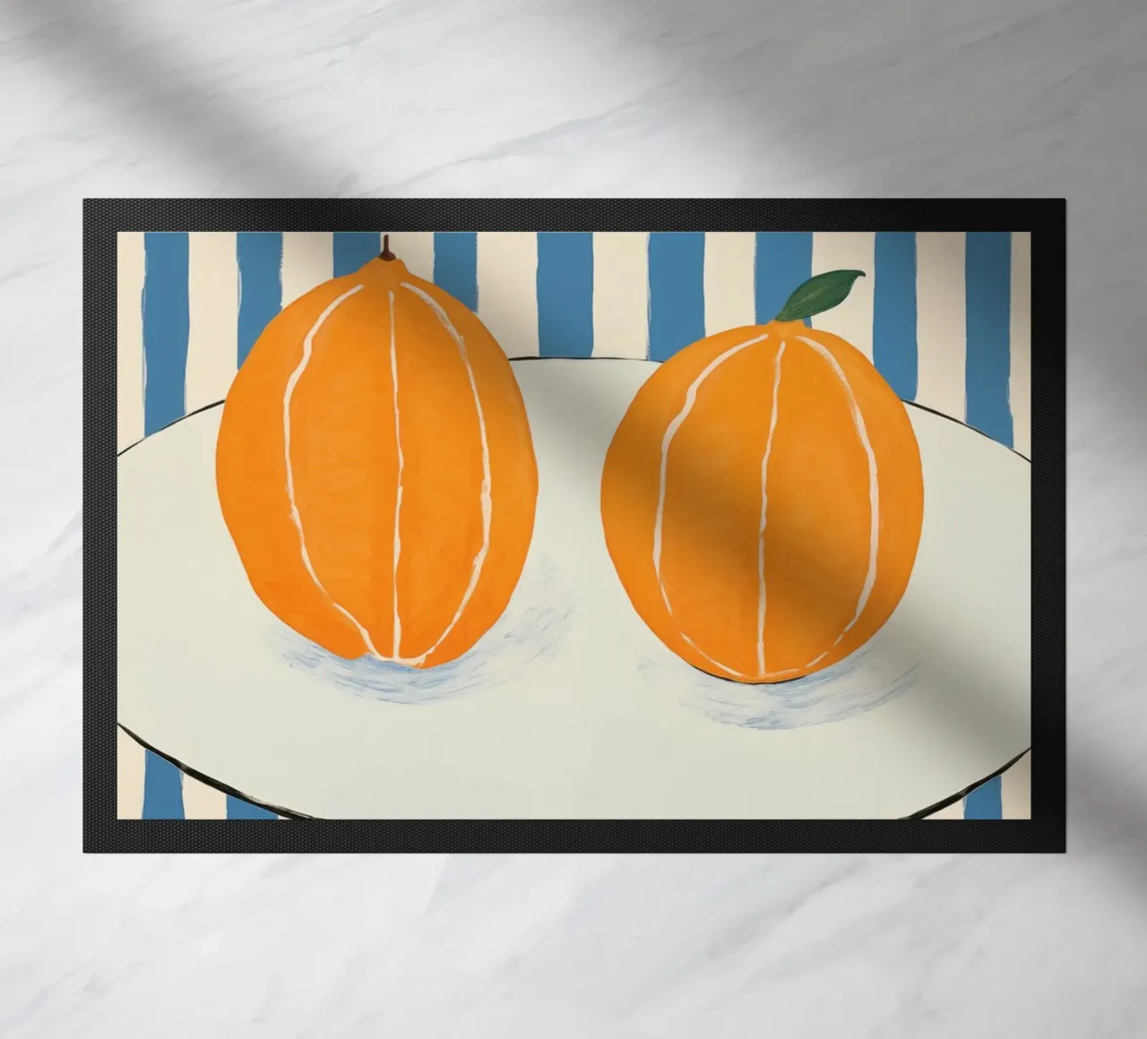 Boho Bella Vita 26 Oranges 3 zerbino da Boho Print Collection