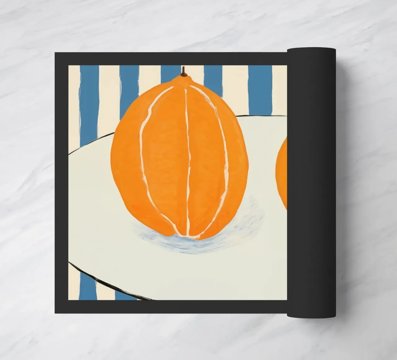 Boho Bella Vita 26 Oranges 3 zerbino da Boho Print Collection