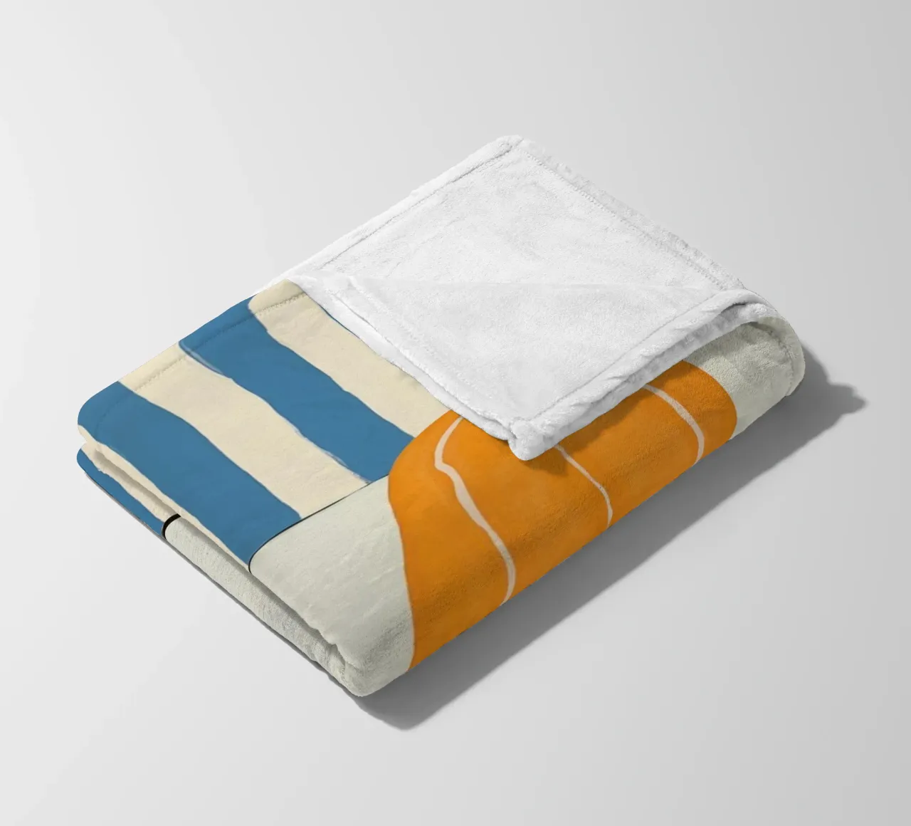 Boho Bella Vita 26 Oranges 3 coperta in pile da Boho Print Collection