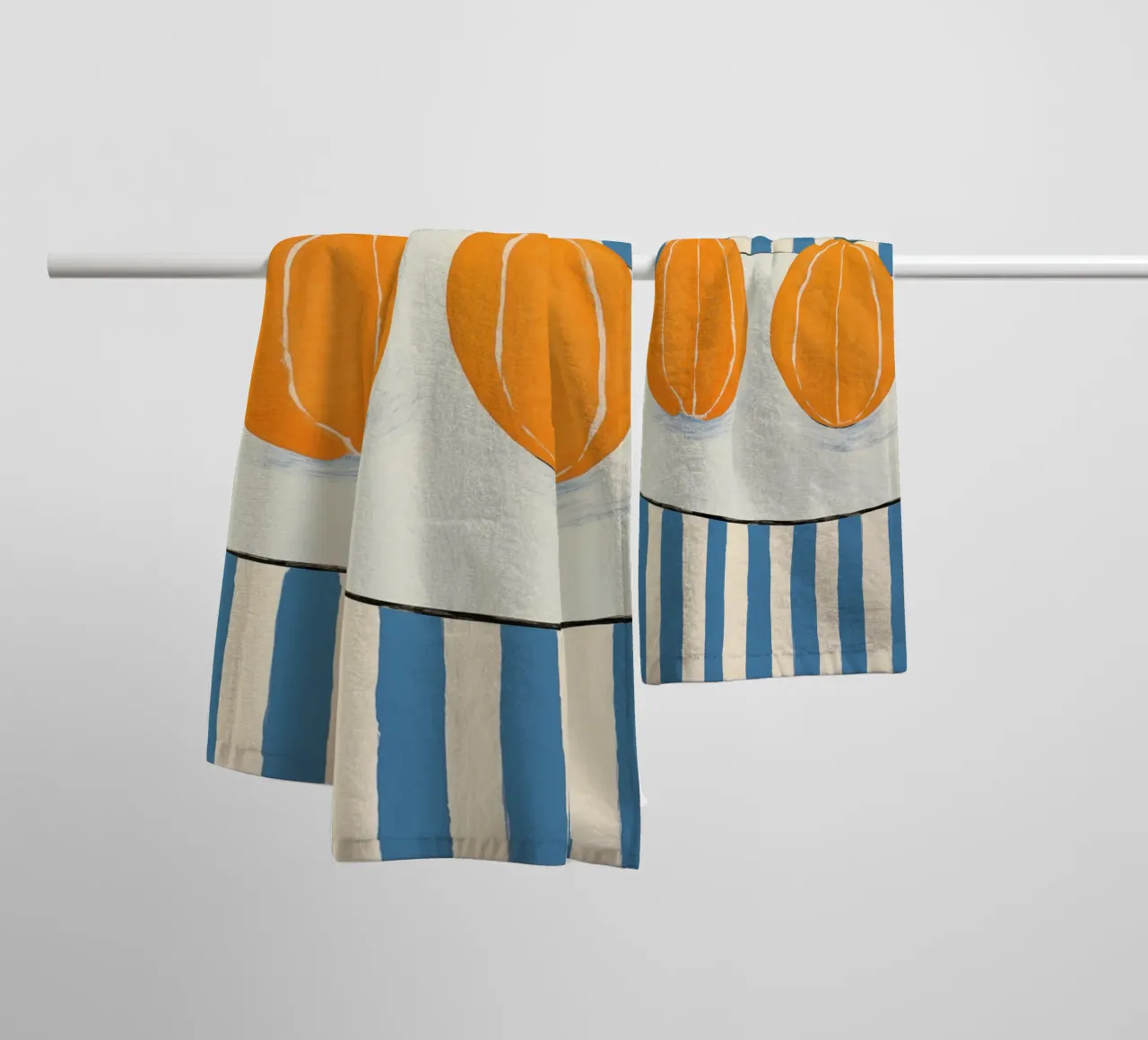 Boho Bella Vita 26 Oranges 3 asciugamano da bagno da Boho Print Collection