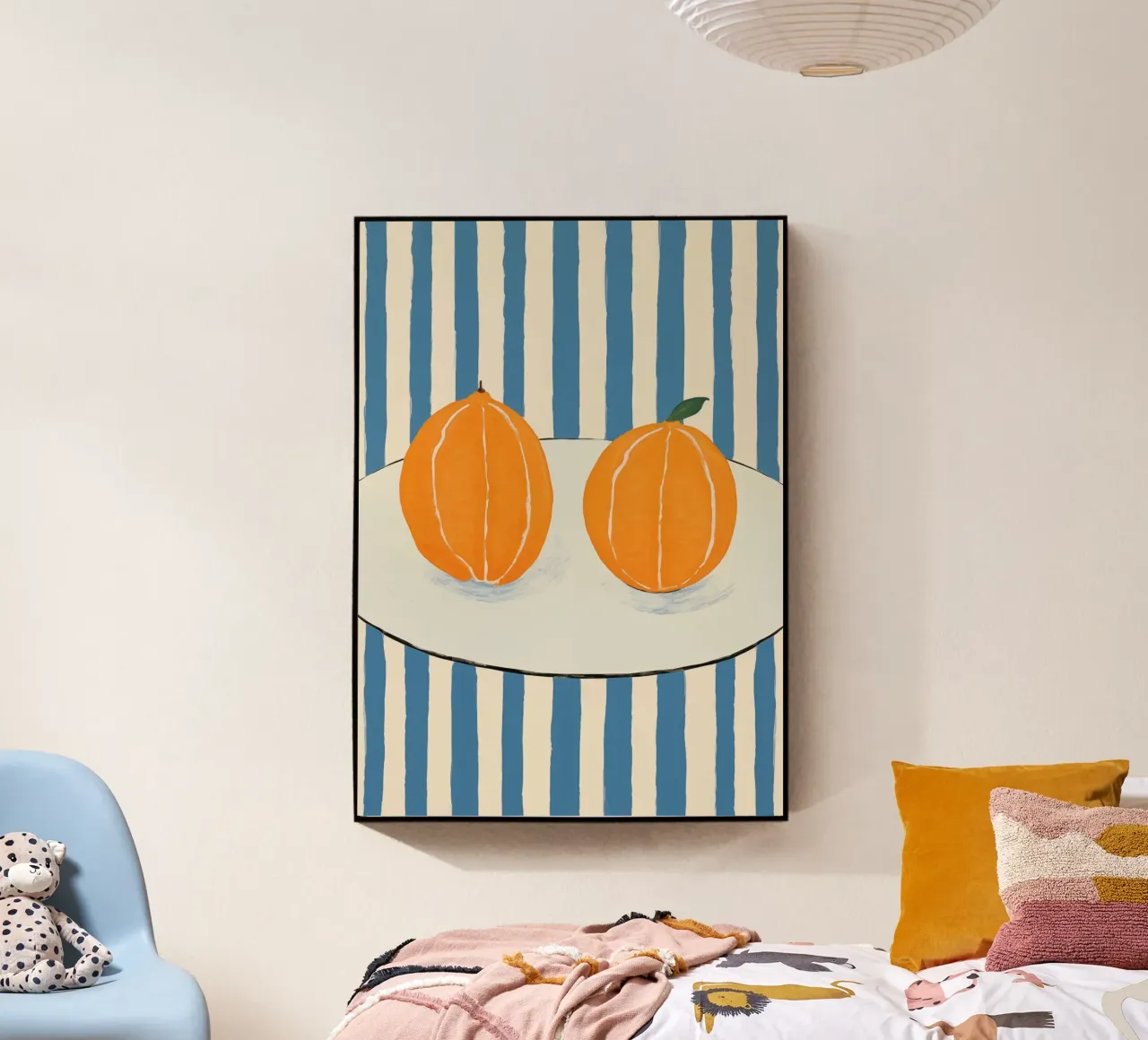 Boho Bella Vita 26 Oranges 3 plexiglass da Boho Print Collection