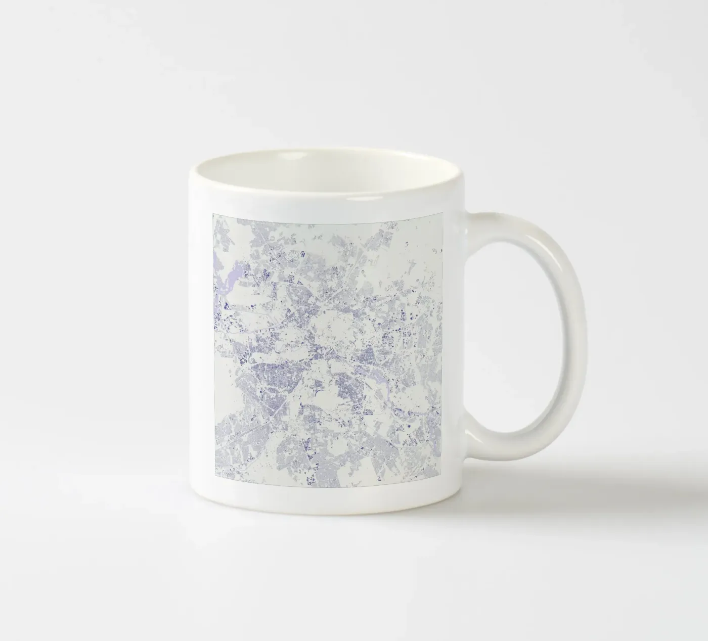 Berlin Blue ceramic mug by Urban Maps