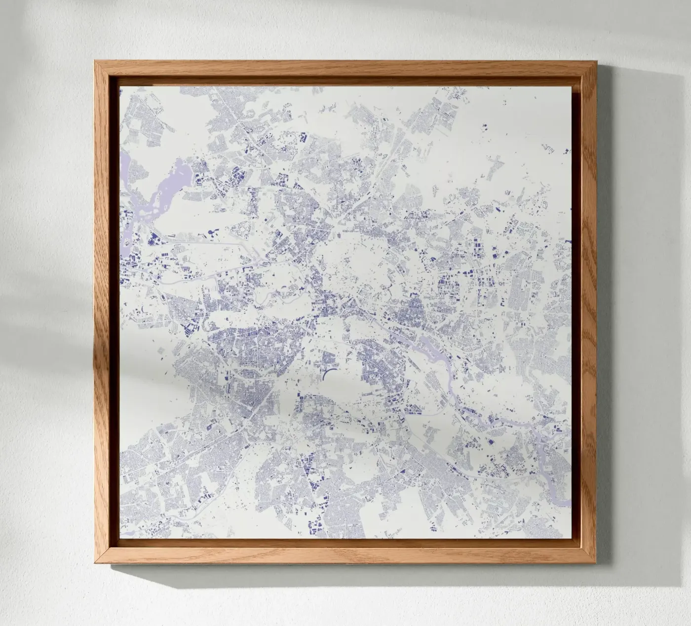 Berlin Blue forex plate by Urban Maps