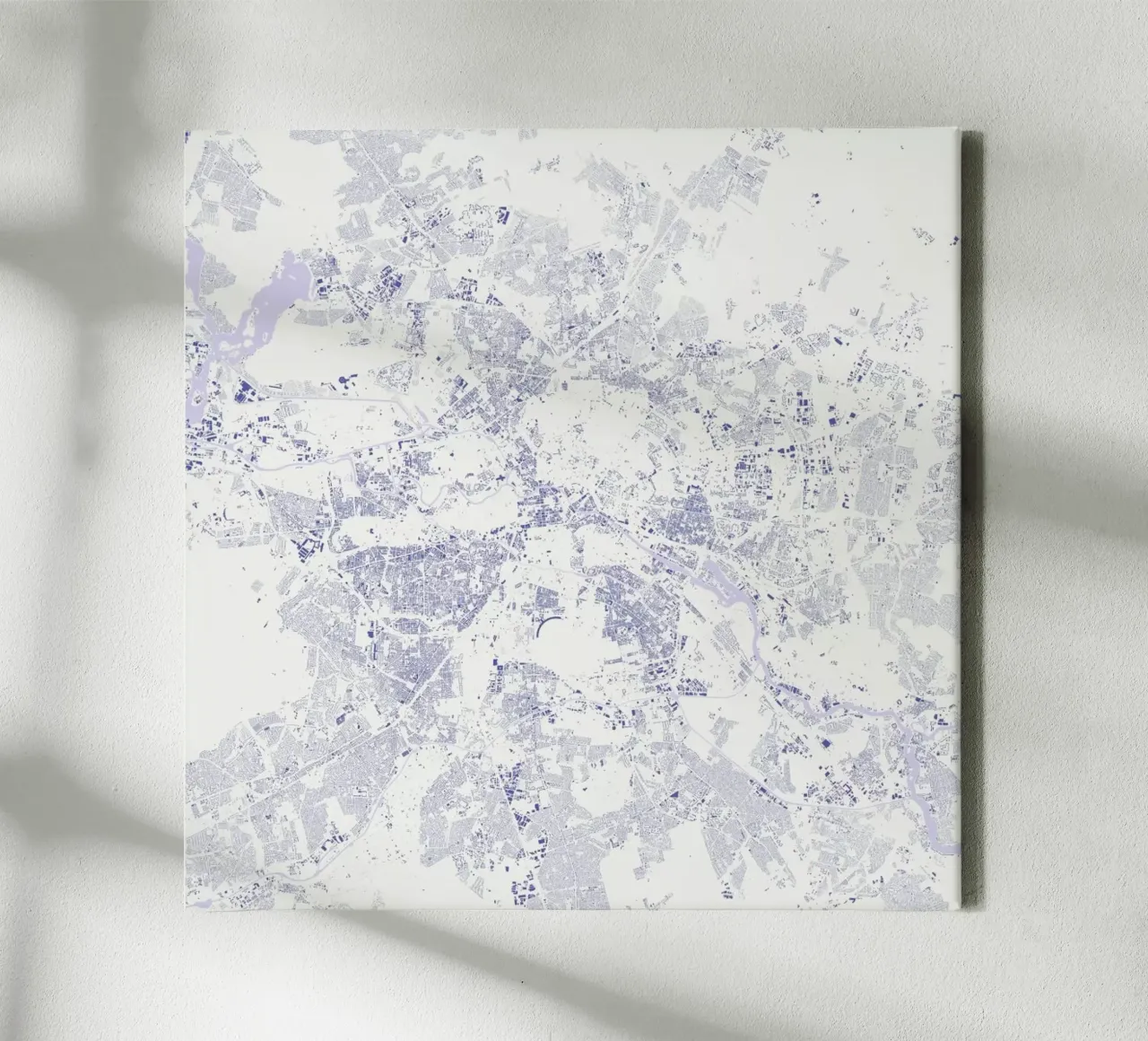 Berlin Blue tela da Urban Maps