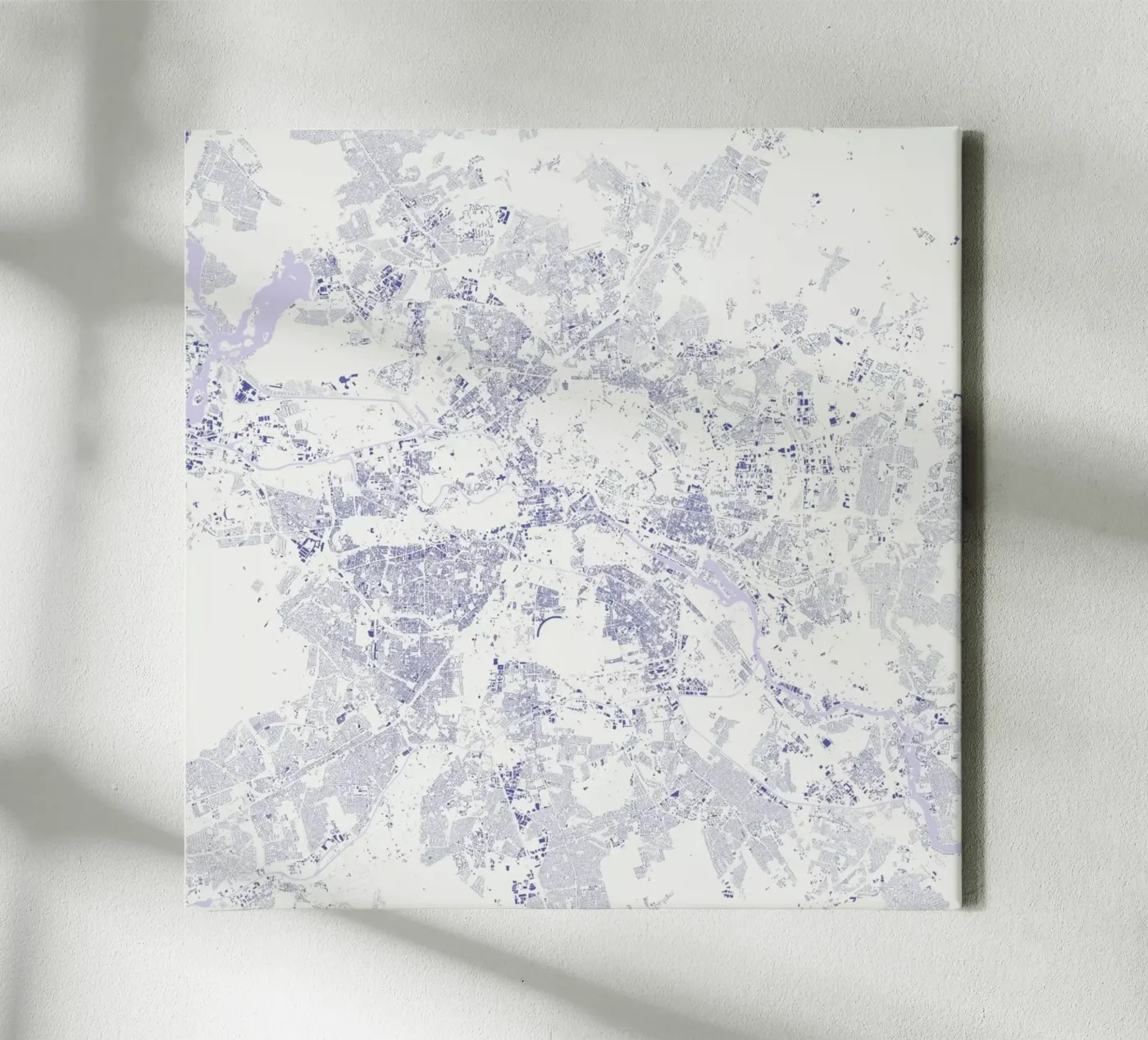 Berlin Blue tela da Urban Maps