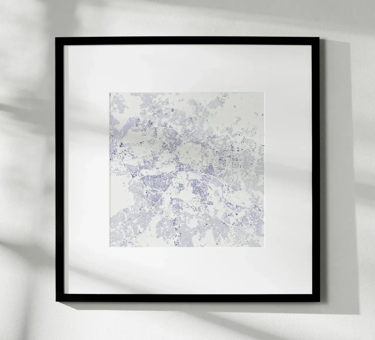 Berlin Blue poster da Urban Maps