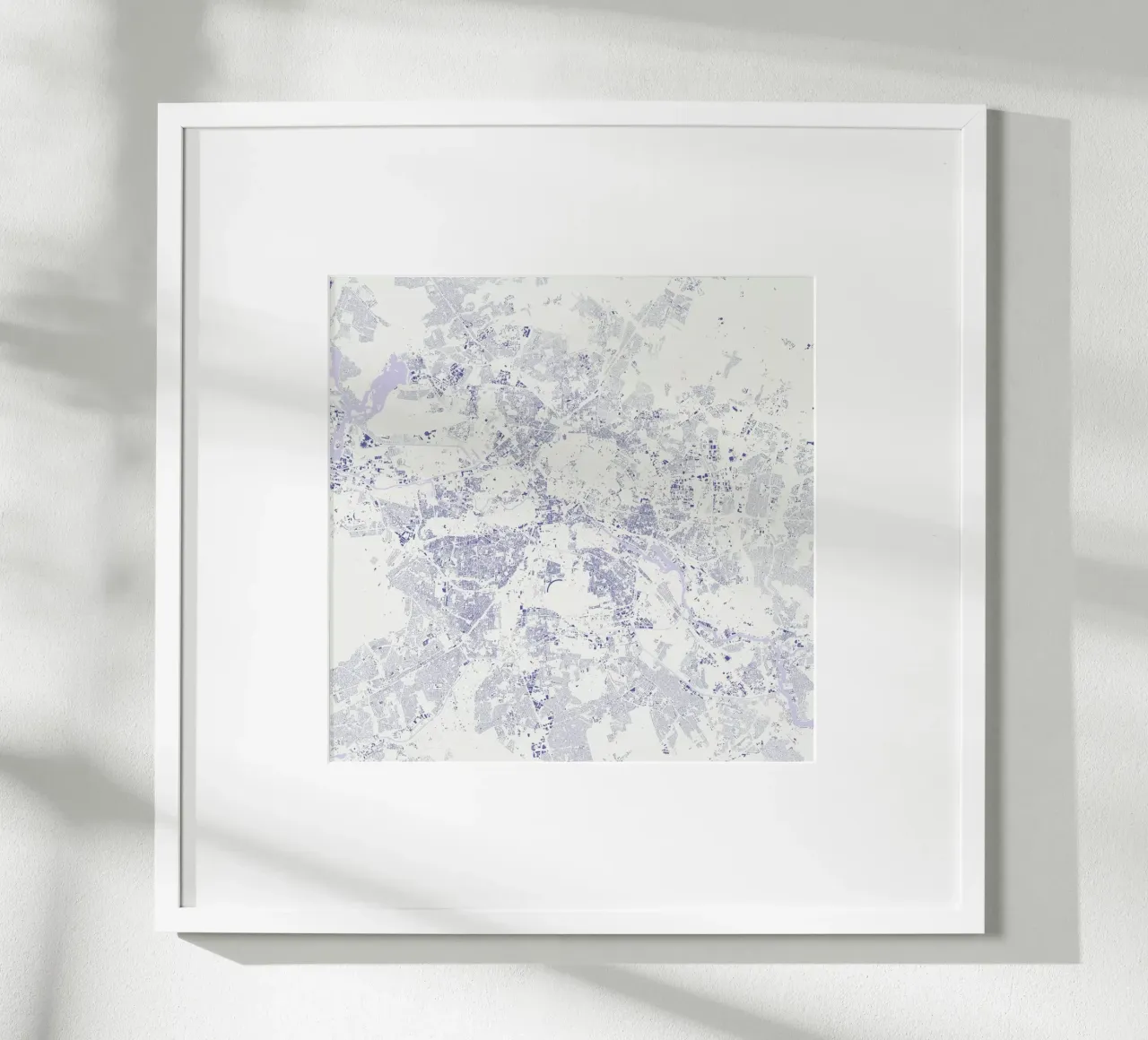 Berlin Blue poster da Urban Maps