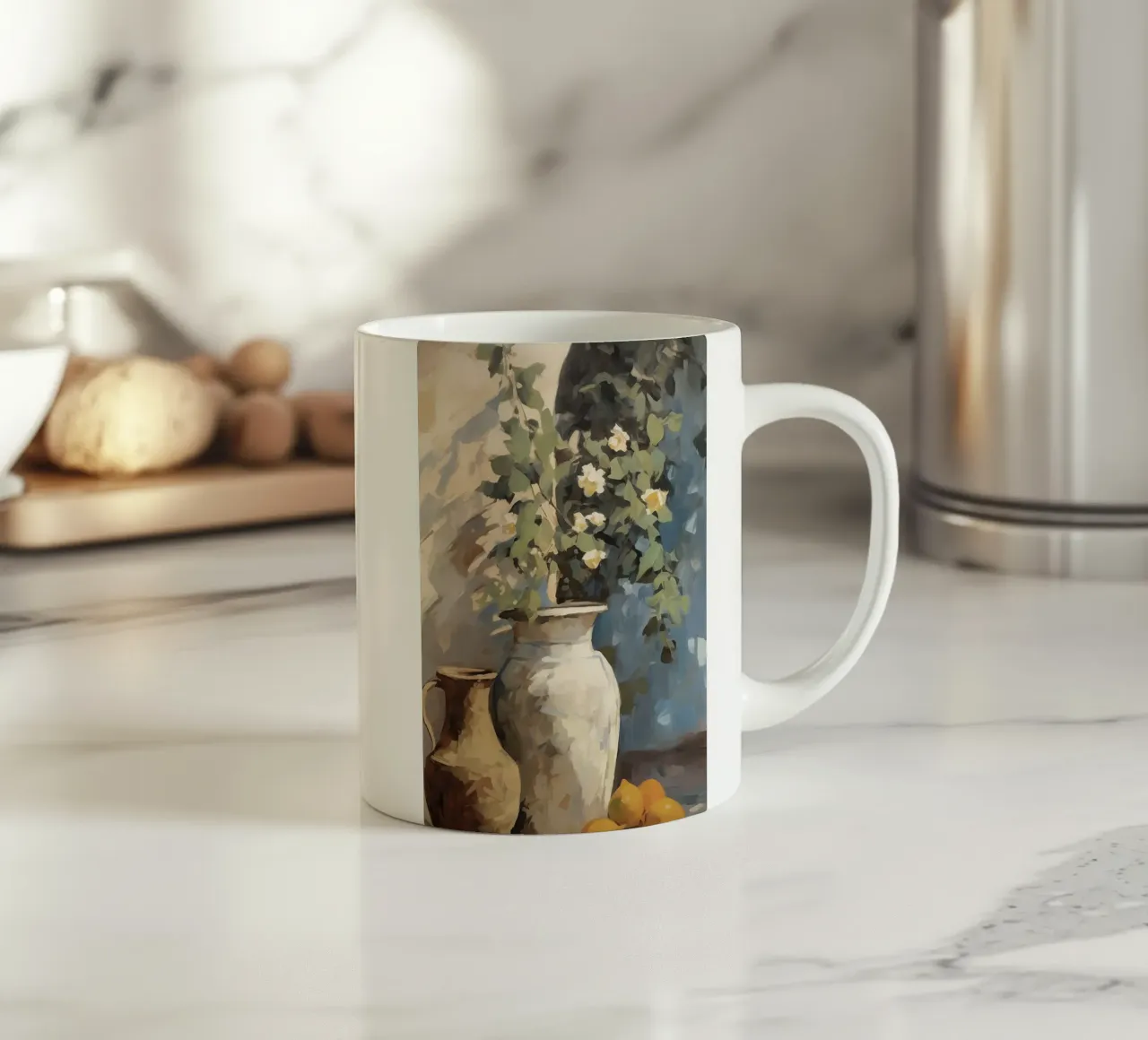 Boho Bella Vita 28 Still 4 tazza in ceramica da Boho Print Collection