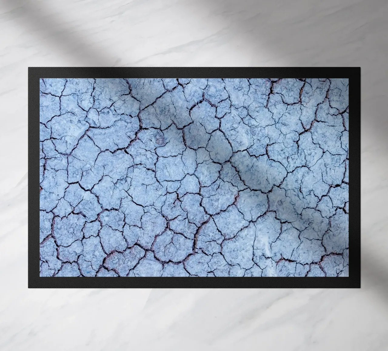 Design con texture di gelo - Estetica invernale astratta zerbino da Whole©