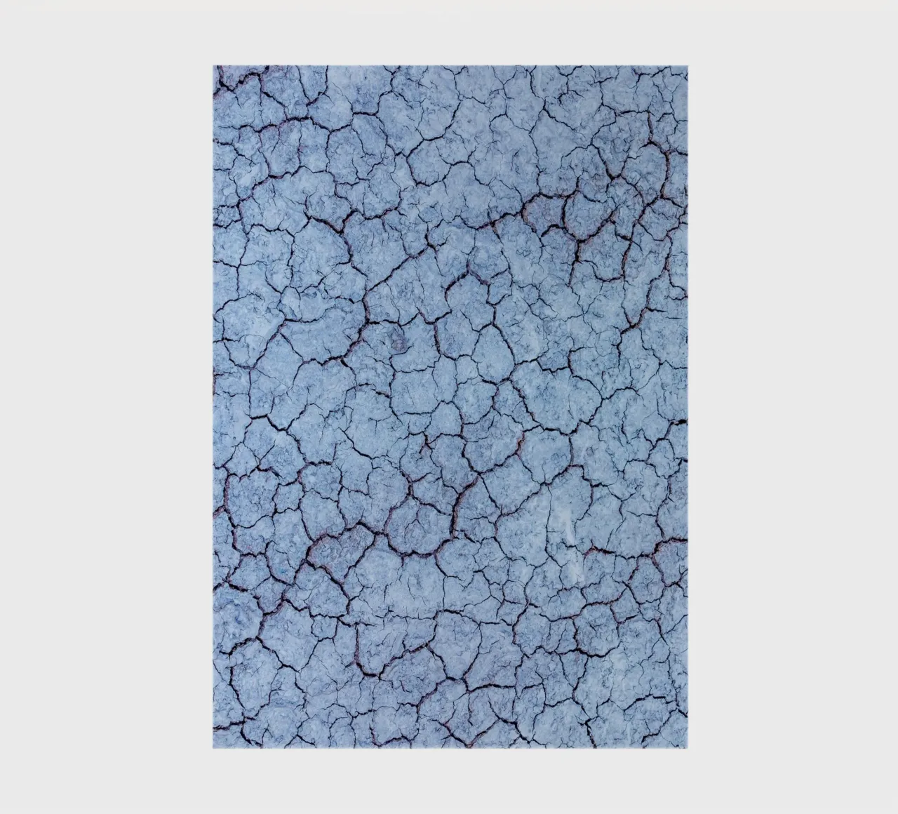Frost texture design - Abstract winter aesthetics notebook by Whole©