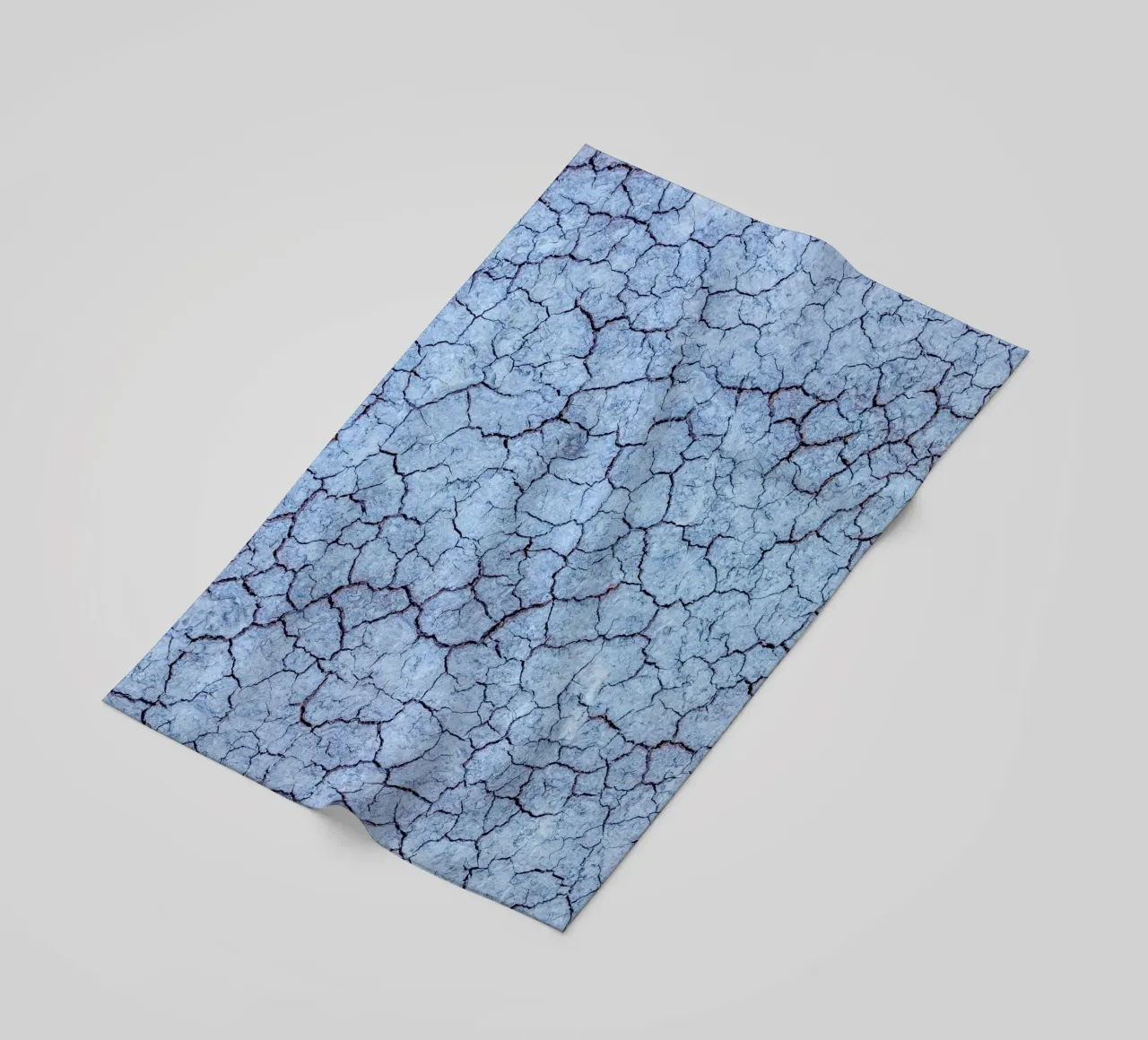 Design con texture di gelo - Estetica invernale astratta telo mare da Whole©