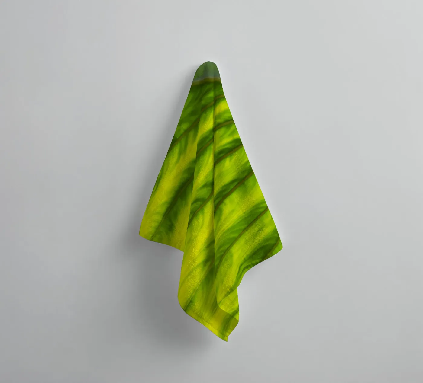 Green waves badhanddoek van Teresa André