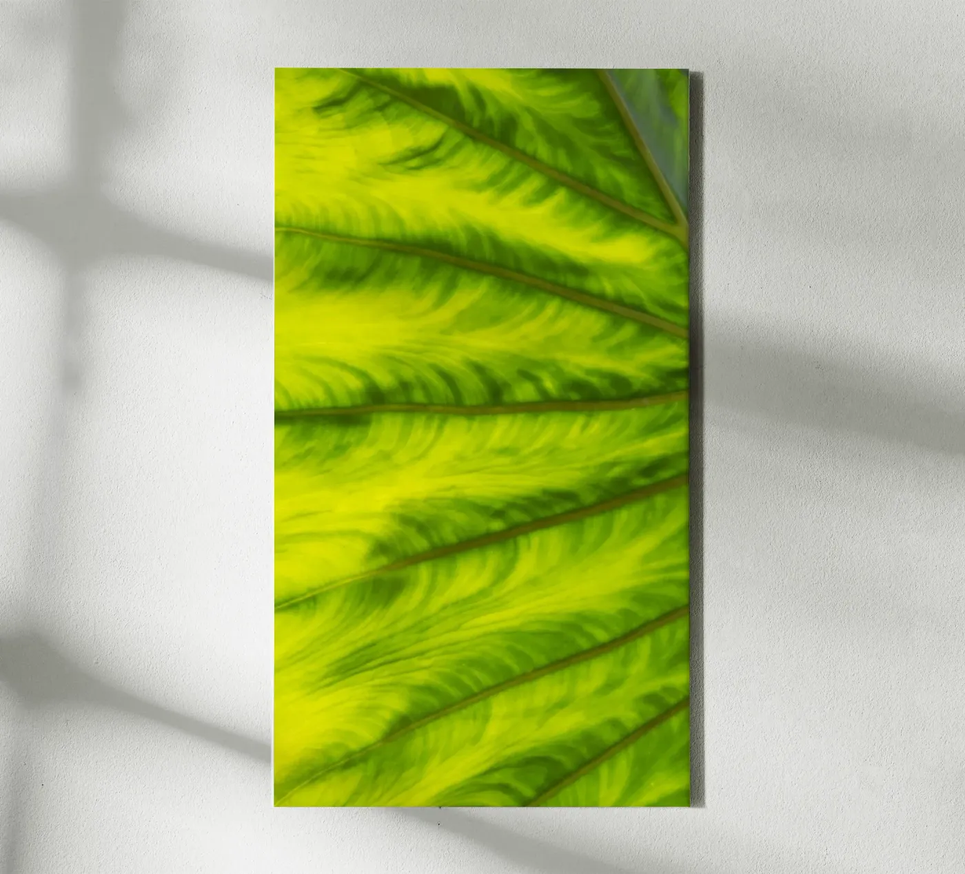 Green waves canvas by Teresa André