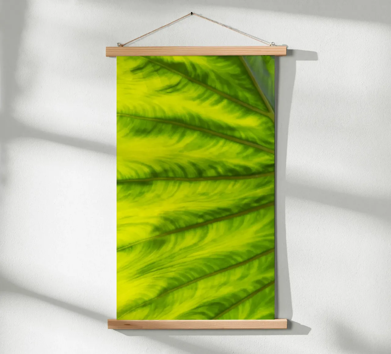 Green waves poster by Teresa André