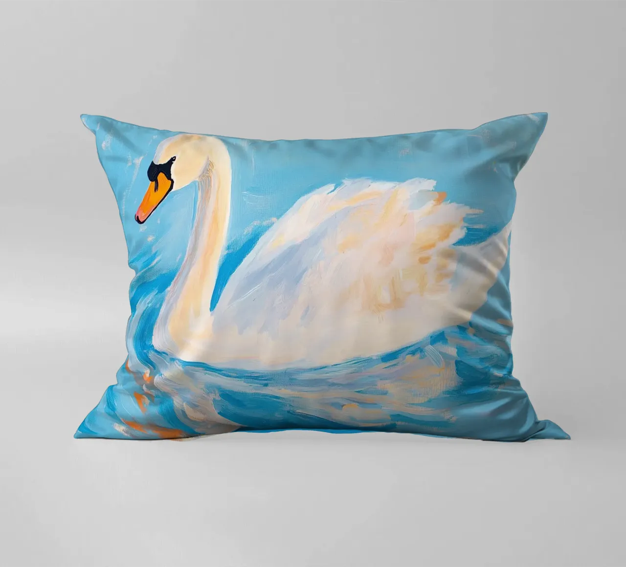 Cigno Fauvismo cuscino da Euphoria Theresa