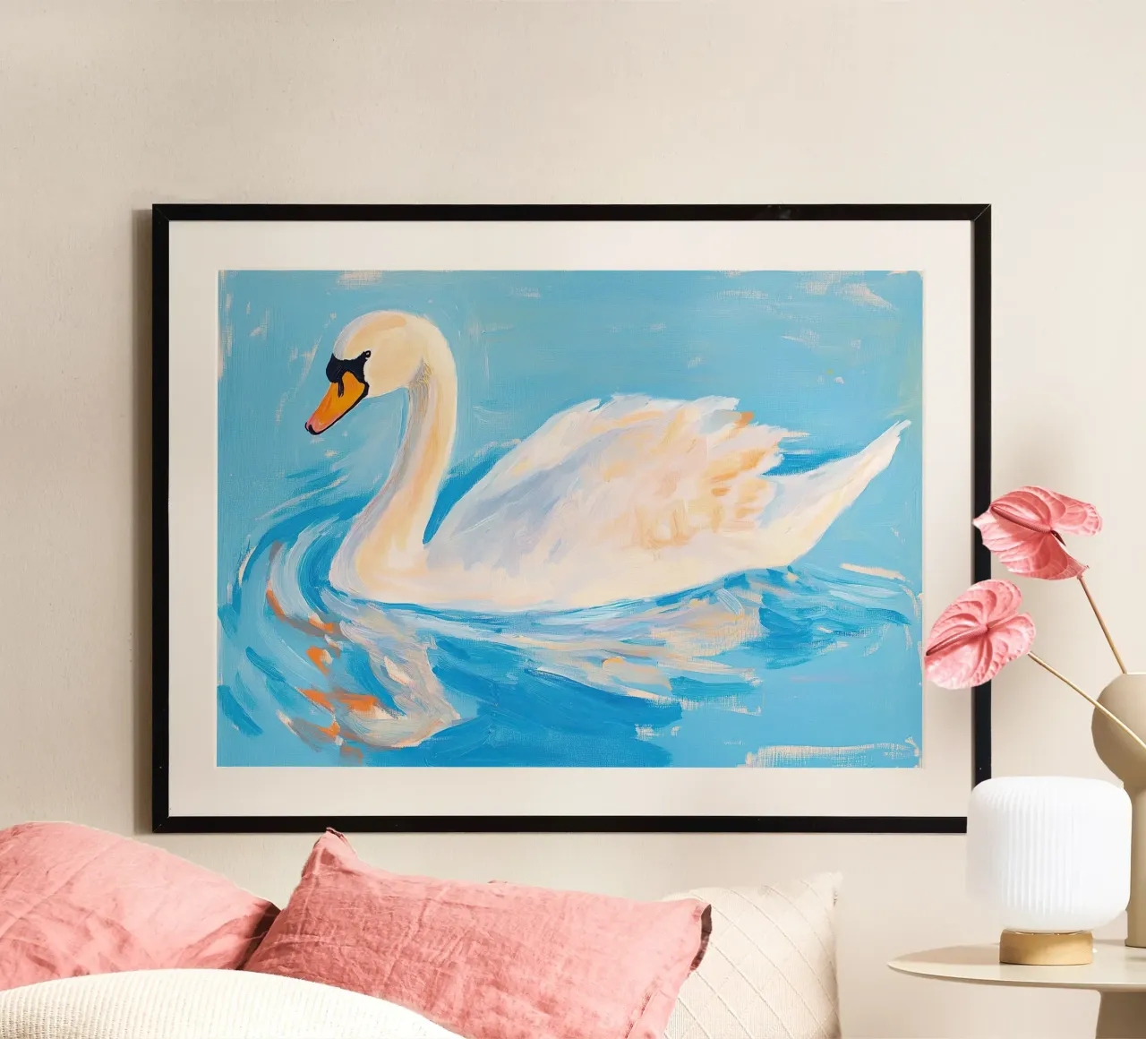 Cigno Fauvismo carta hahnemühle da Euphoria Theresa