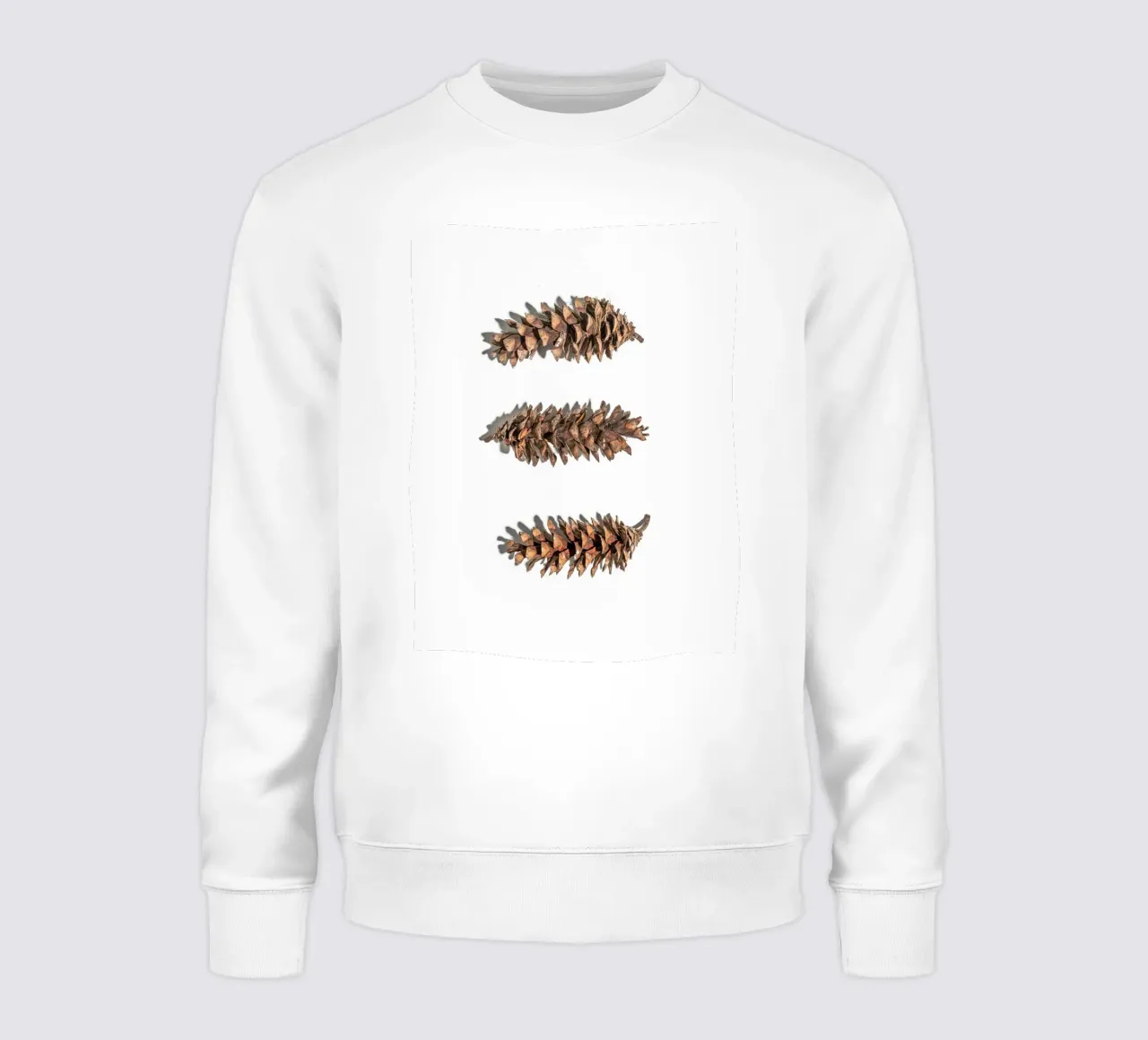 Arte delle pigne - Design naturalistico minimalista felpa da Whole©