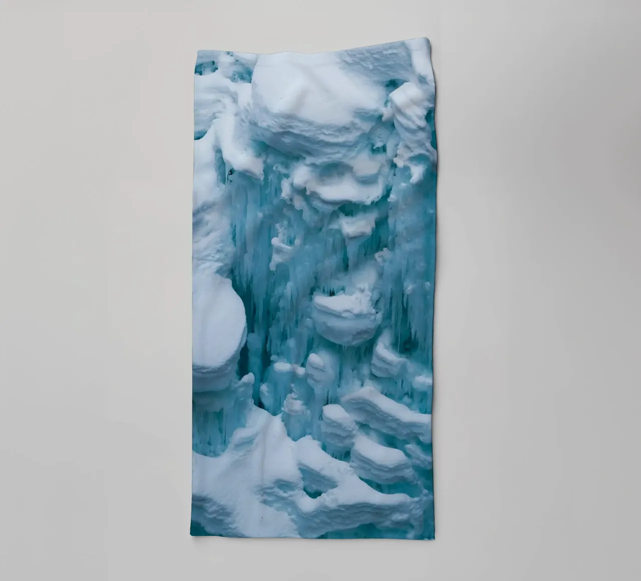 Ice formations art - Winter structures towel by Whole©