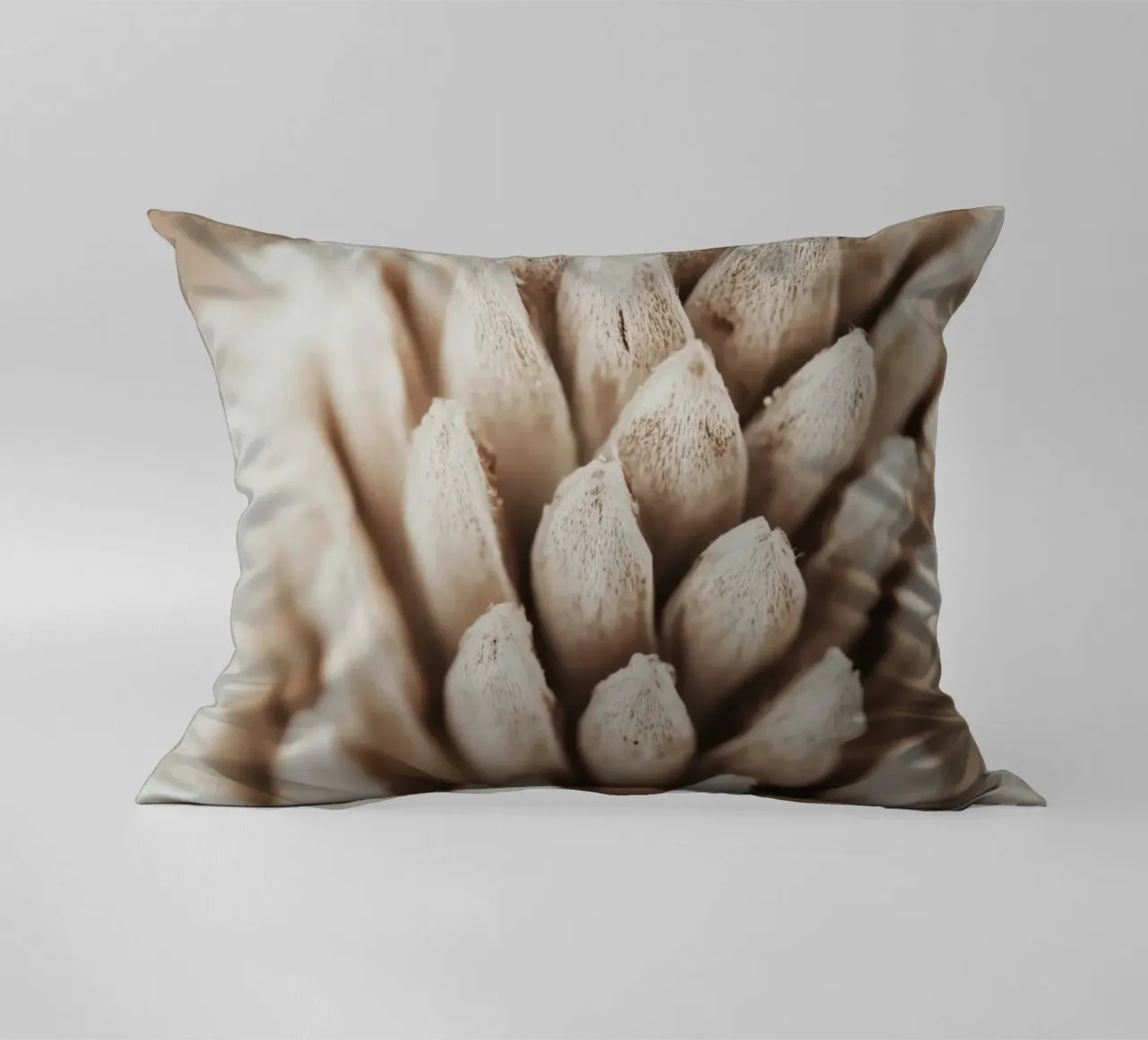 Dry Flower Detail decorative cushion by treechild
