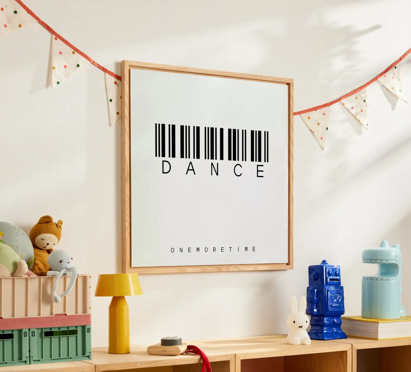 Barcode DANCE acryl van WordArt by Steffi