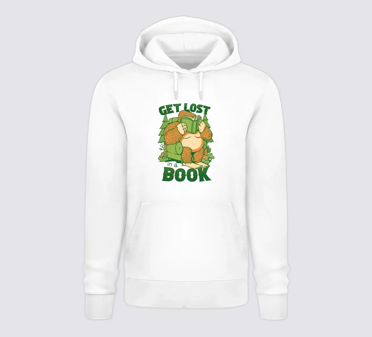 Get Lost - In einem Buch Sasquatch Hoodie von Tobe Fonseca