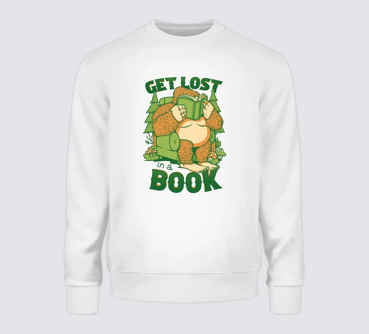 Perdersi - In un libro Sasquatch felpa da Tobe Fonseca