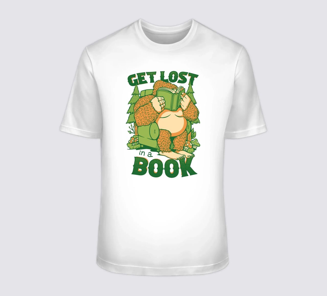 Perdersi - In un libro Sasquatch t-shirt da Tobe Fonseca