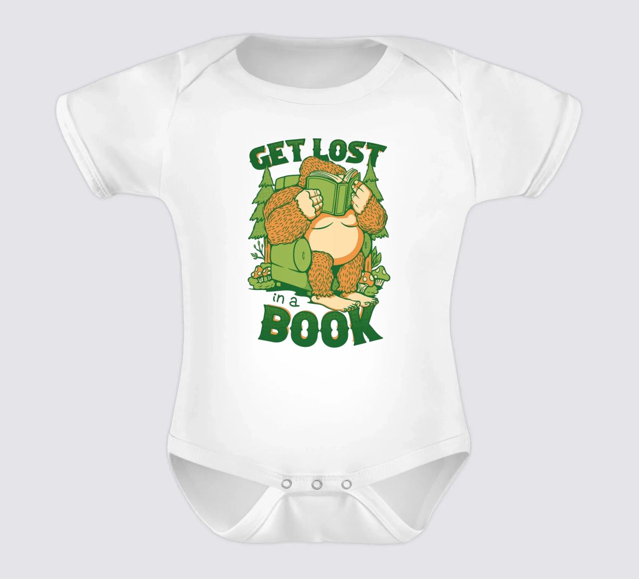 Get Lost - En un libro Sasquatch body de bebé de Tobe Fonseca