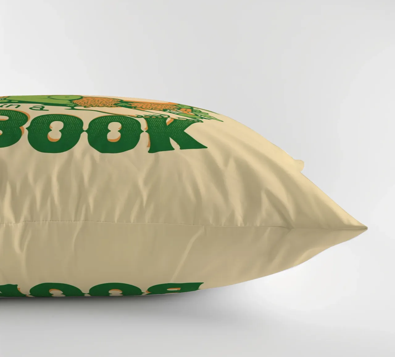 Perdersi - In un libro Sasquatch cuscino da Tobe Fonseca