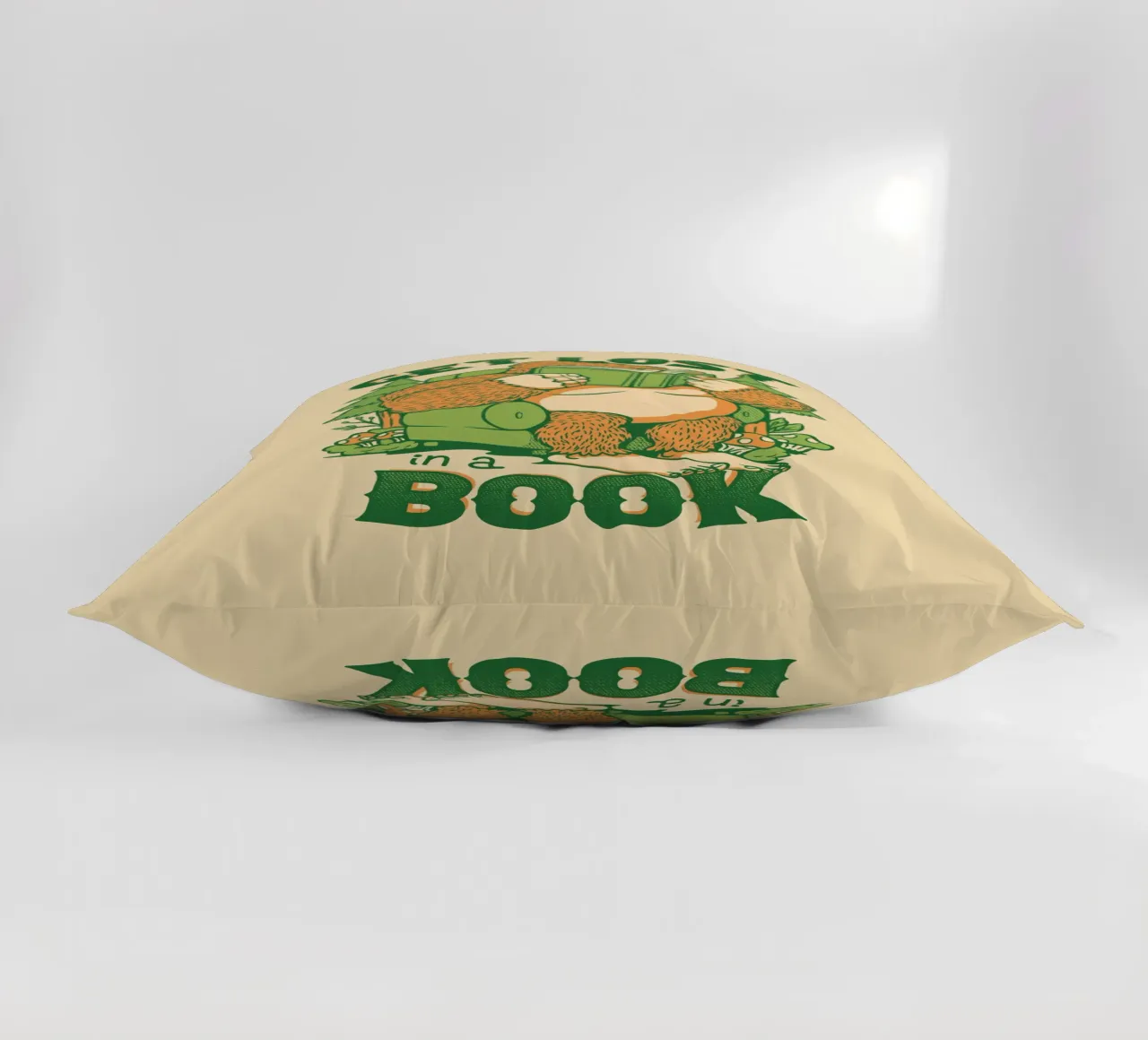 Perdersi - In un libro Sasquatch cuscino da Tobe Fonseca