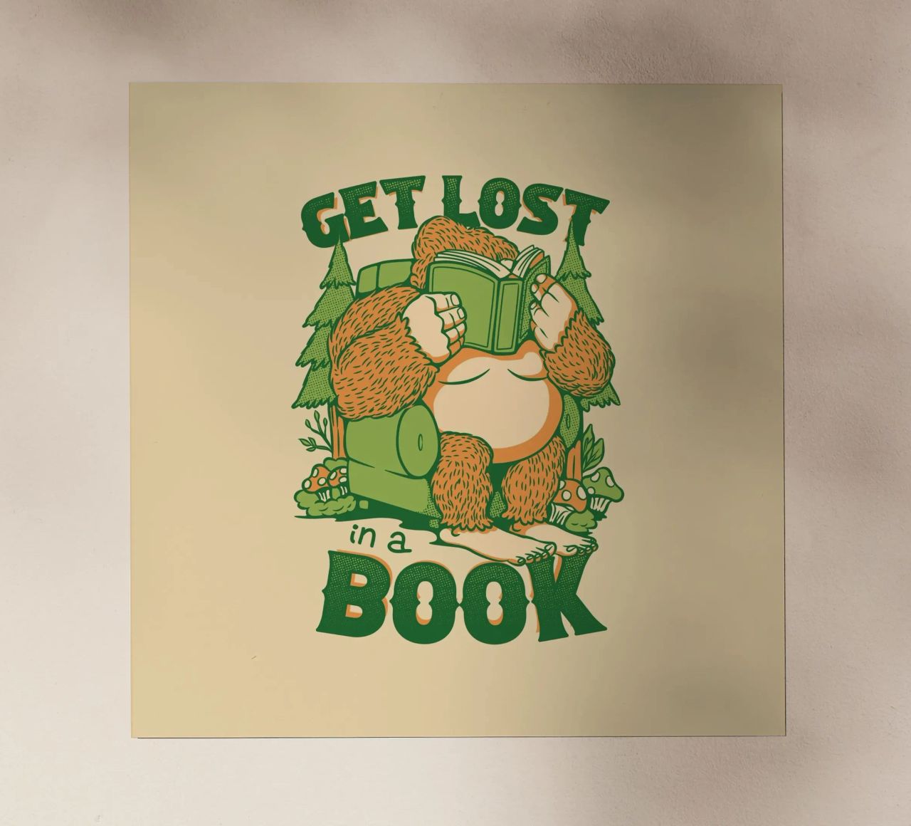 Perdersi - In un libro Sasquatch pellicola backlit da Tobe Fonseca