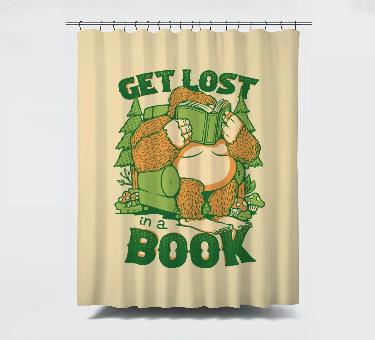 Perdersi - In un libro Sasquatch tenda da doccia da Tobe Fonseca