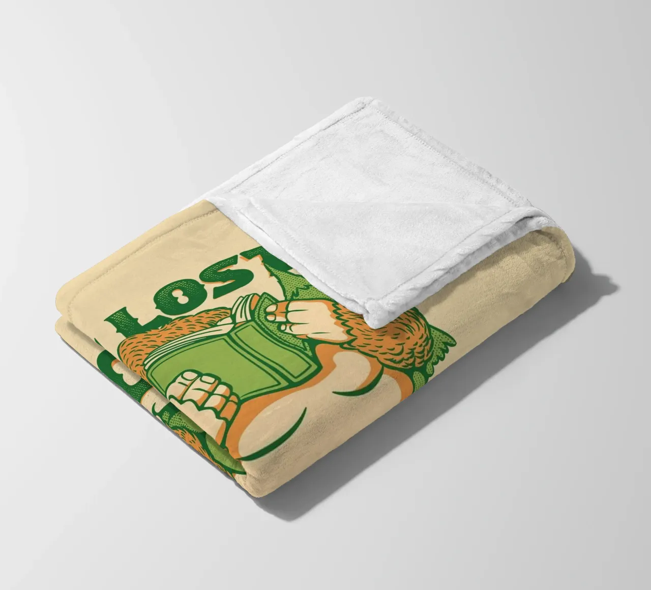 Perdersi - In un libro Sasquatch coperta in pile da Tobe Fonseca