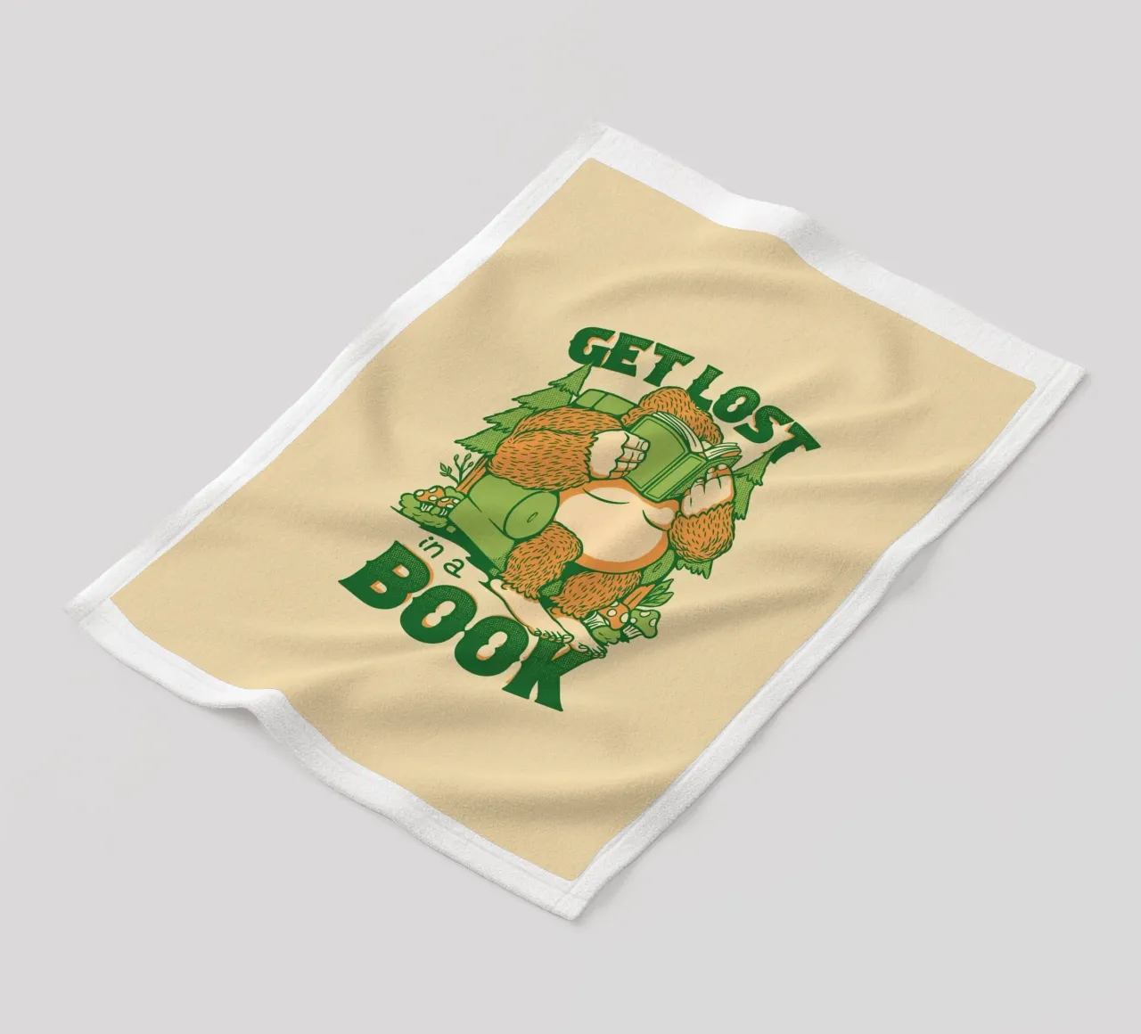 Perdersi - In un libro Sasquatch coperta in pile da Tobe Fonseca