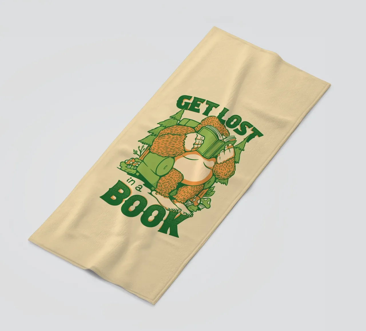 Perdersi - In un libro Sasquatch telo mare da Tobe Fonseca