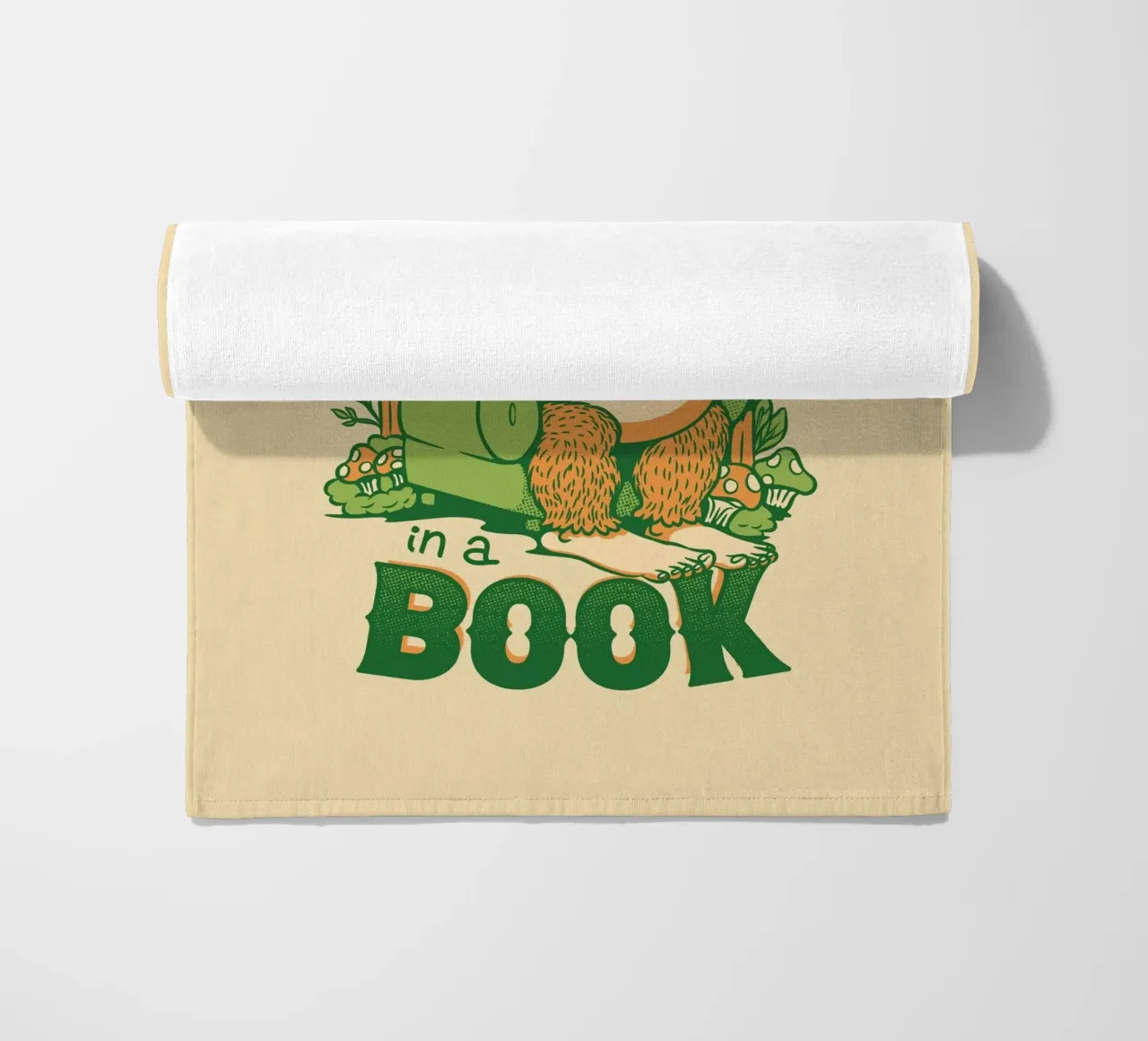 Perdersi - In un libro Sasquatch telo mare da Tobe Fonseca