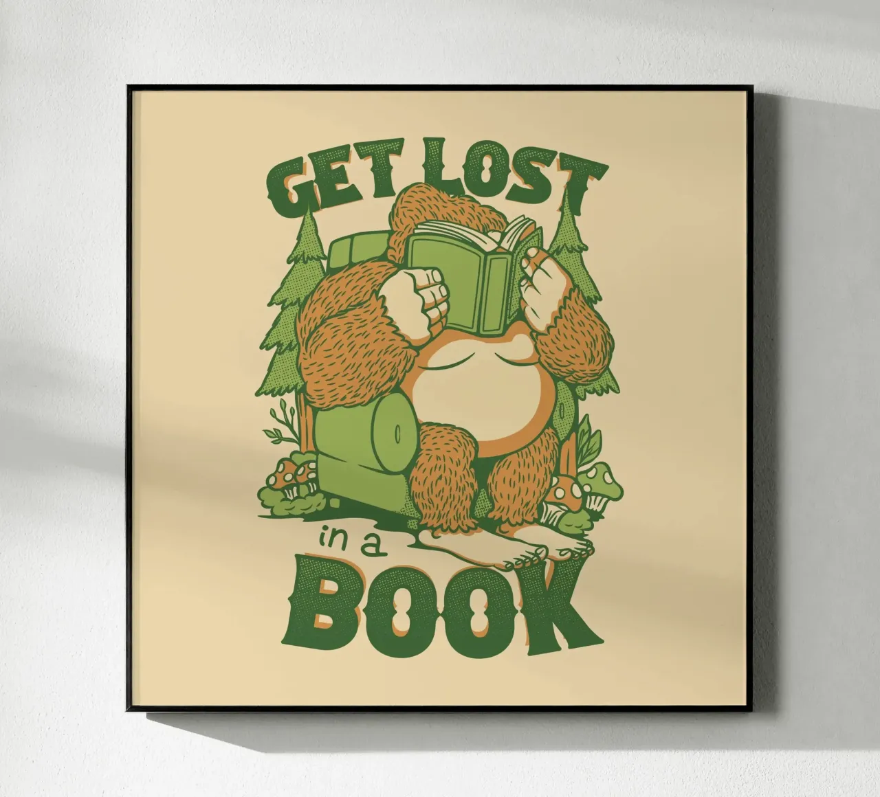 Perdersi - In un libro Sasquatch plexiglass da Tobe Fonseca